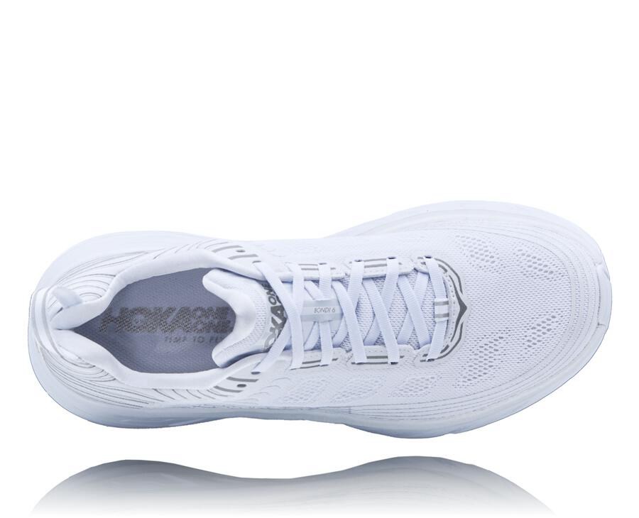 Tenis Hoka One One Masculino Branco - Bondi 6 - 612-PEIYQN